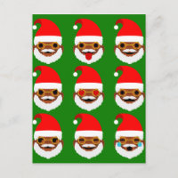 emoticonos de la emoji de santa africana