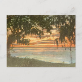 Postal Festiva En la carretera con la naves de lovecraft