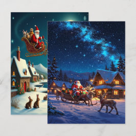 Postal Festiva Enchanting Christmas Winter Village Wallpaper 2025