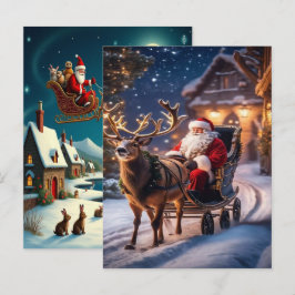 Postal Festiva Enchanting Christmas Winter Village Wallpaper 2025