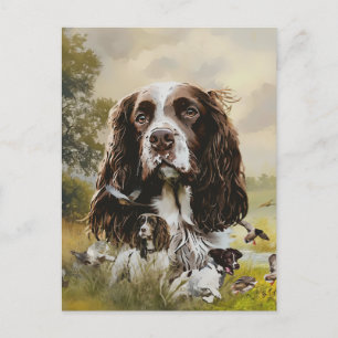 Postal Festiva English Springer Spaniel