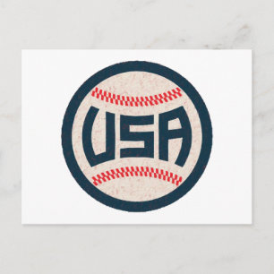 Postal Festiva Equipo de Béisbol de EE. UU.
