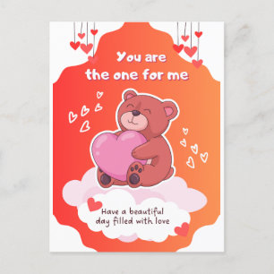 Postal Festiva Eres El Que Me Alegra El Día De San Valentín