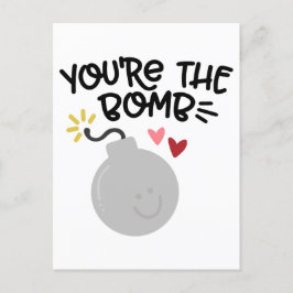 POSTAL FESTIVA ERES LA BOMBA