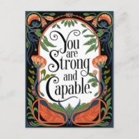 Eres una cita Inspiradora fuerte y capaz