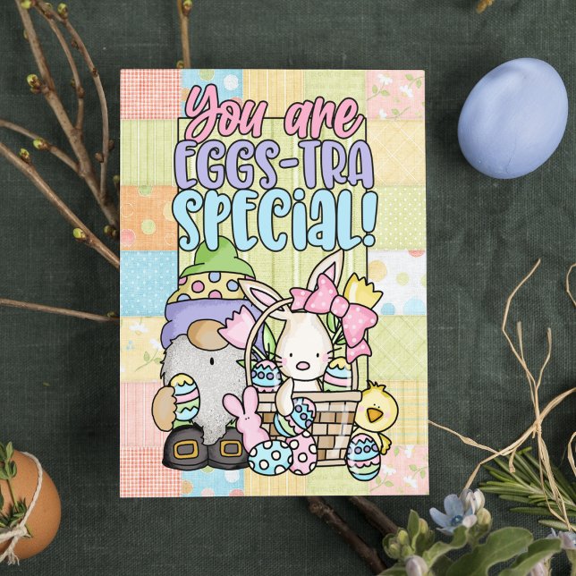 Postal Festiva Es Especial Para Eggs-Tra (Subido por el creador)