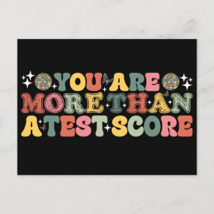 Postal Festiva Es Más Que Una Puntuación De Prueba