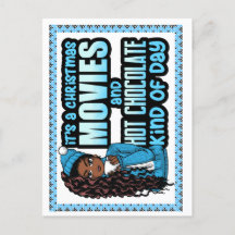 Es una película de Navidades y chocolate caliente