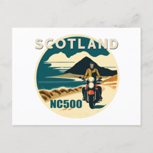 POSTAL FESTIVA ESCOCIA NC500