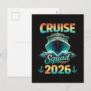 Postal Festiva Escuadrón de Crucero 2026 – Vacaciones de Verano