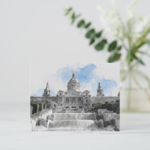Postal Festiva España de Madrid Sueños de viaje
