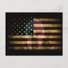Postal Festiva Espartano americano