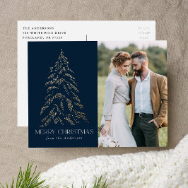 Postal Festiva Espectacular foto navideña de la Marina de Pino de