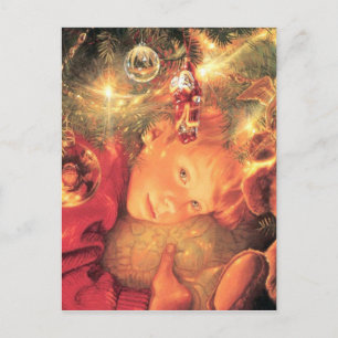 Postal Festiva Esperando a Santa María