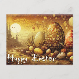 Postal Festiva Esperanza de Pascua en un mundo apocalíptico