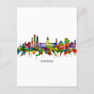 Postal Festiva Esquina de La Habana Cuba