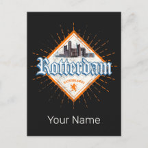 Esquina holandesa de la línea aérea de Rotterdam