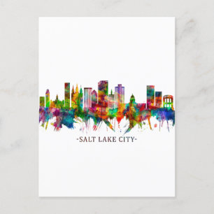 Postal Festiva Esquina Utah de Salt Lake City