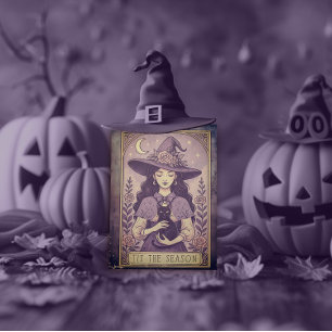 Postal Festiva ‘Esta es la bruja de la temporada morada de Hallow