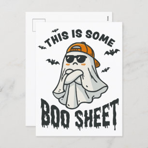 Postal Festiva Esta es una hoja de boo de Chiste divertida de Hal
