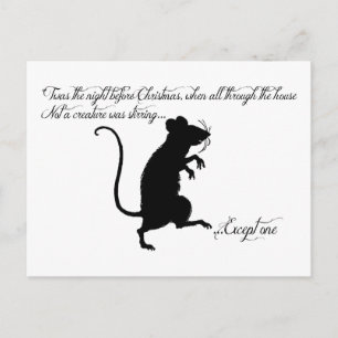 Postal Festiva "Esta fue la noche antes de los Navidades