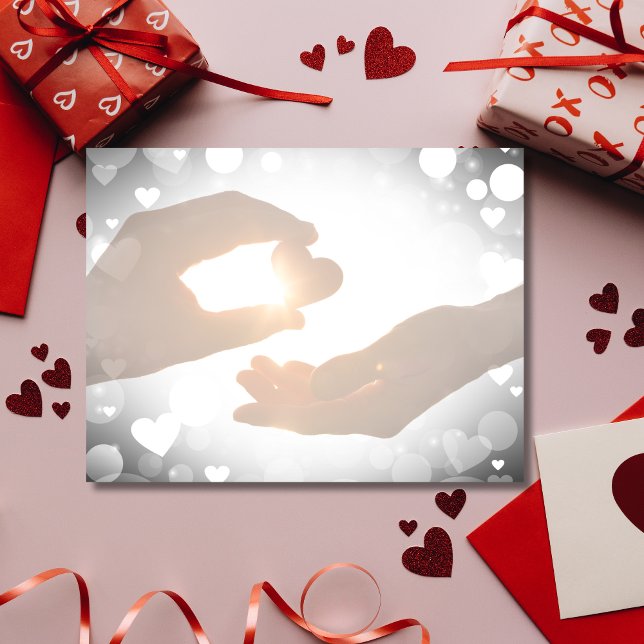 Postal Festiva Eterna luz del El día de San Valentín del amor (Subido por el creador)