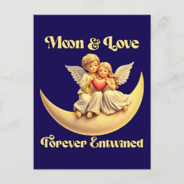 Postal Festiva Eternal Love on a Crescent Moon