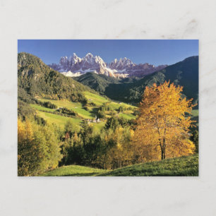 Postal Festiva Europa, Italia, Santa Magdalena. El diminuto