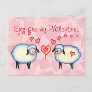 Postal Festiva EWE are MY VALENTINE by SHARON SHARPE