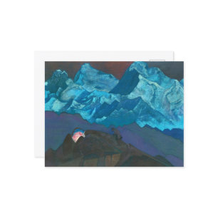 Postal Festiva Explosión de fuego por Nicholas Roerich