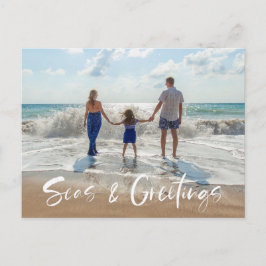 Postal Festiva Familia de Mares y Saludos Florida Foto