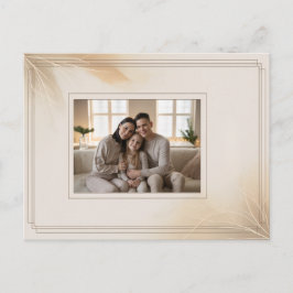 Postal Festiva Family Photo Christmas Card