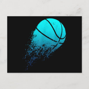 Postal Festiva Fanático de baloncesto Baller Deportes