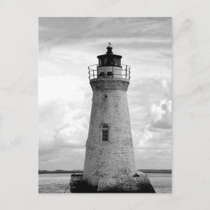 Postal Festiva Faro Cockspur Isla Tybee, Georgia