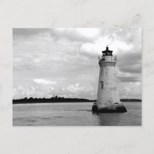Postal Festiva Faro Cockspur Isla Tybee, Georgia