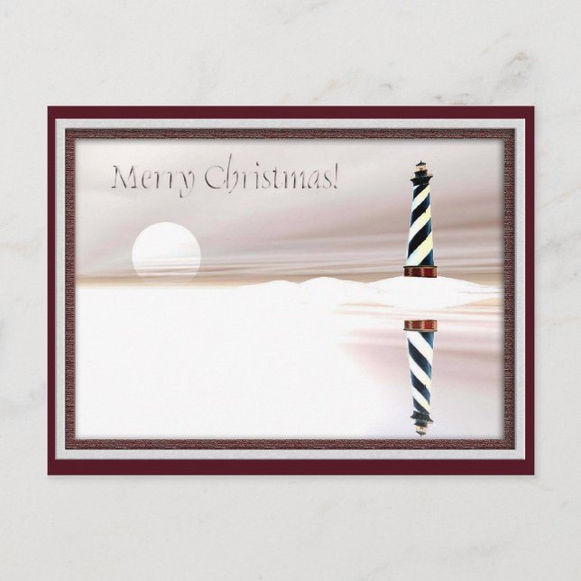 Postal Festiva Faro, Navidades (Anverso)