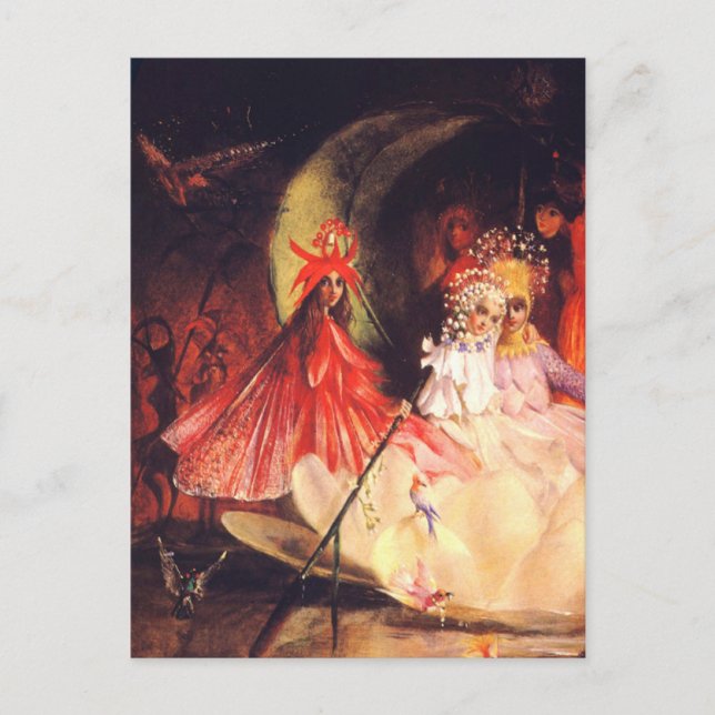 Postal Festiva Fe de verano (Anverso)