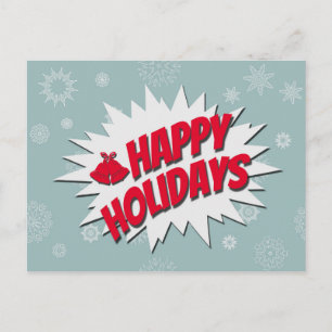 Postal Festiva Felices Fiestas