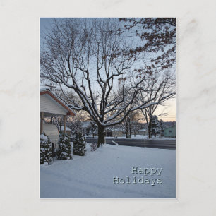 Postal Festiva Felices Fiestas