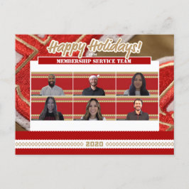 Postal Festiva Felices Fiestas