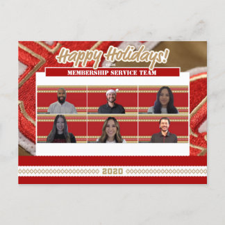 Postal Festiva Felices Fiestas
