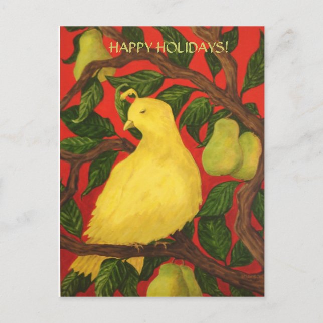 Postal Festiva ¡Felices Fiestas! (Anverso)