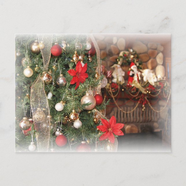 Postal Festiva Felices Fiestas (Anverso)