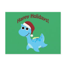 ¡Felices Fiestas! Cute Nessie