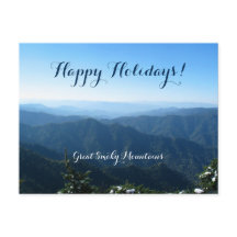 Felices Fiestas desde las Grandes Montañas Humeant