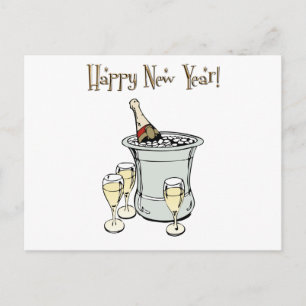 Postal Festiva Feliz Año Nuevo!