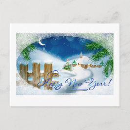 Postal Festiva Feliz Año Nuevo