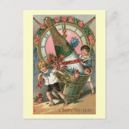 Postal Festiva "Feliz Año Nuevo"