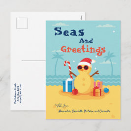 Postal Festiva Feliz Año Nuevo