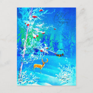 Postal Festiva Feliz Año Nuevo